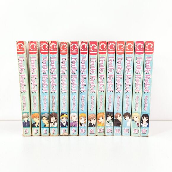 Fruits Basket Manga English Set Series Volume 2-6 9-17 Incomplete Tokyopop FLAW - Picture 1 of 10